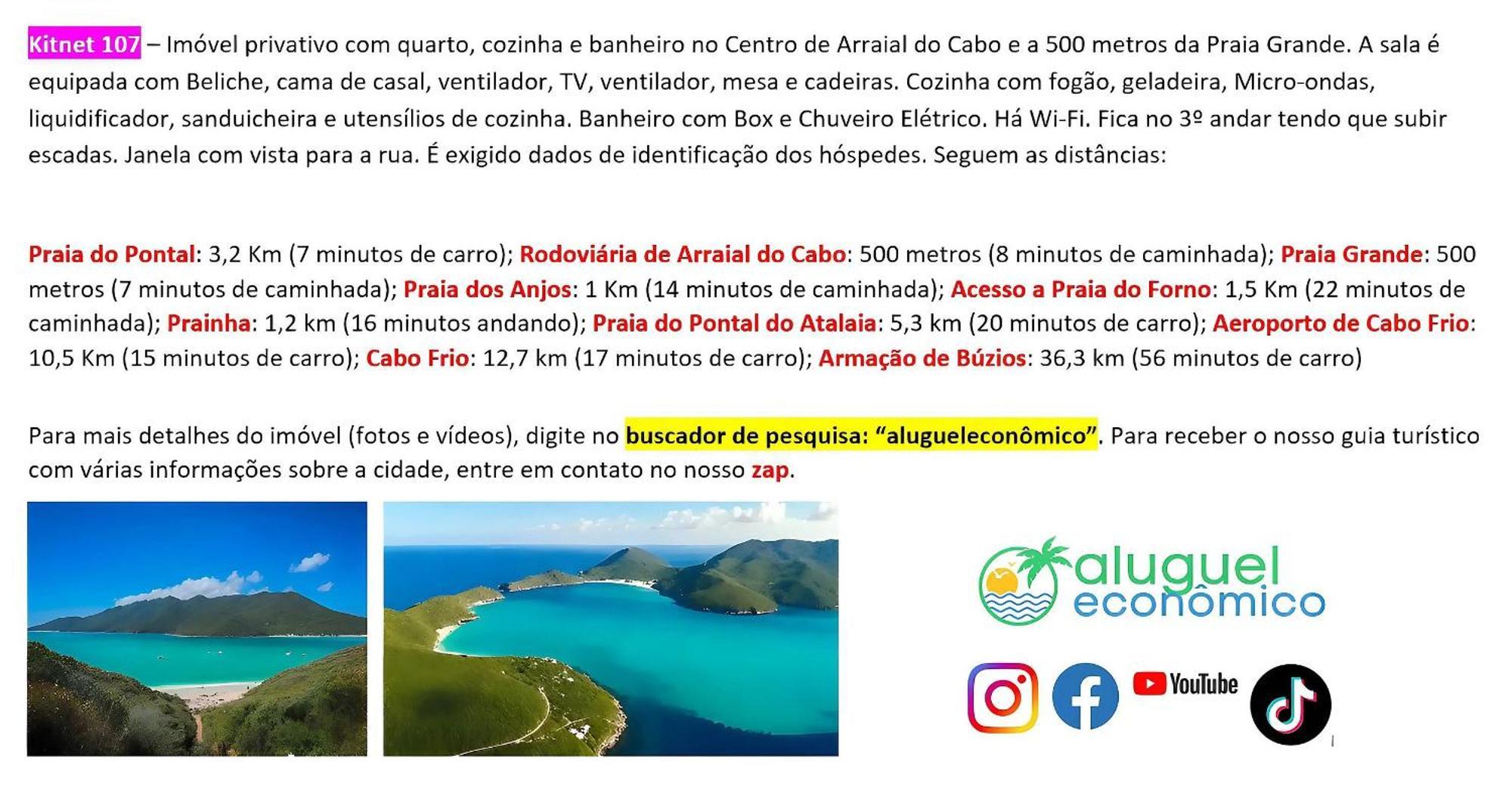 Apartment - Brisas Do Farol - Aluguel Economico *